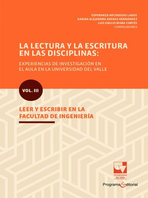 cover image of La lectura y la escritura en las disciplinas